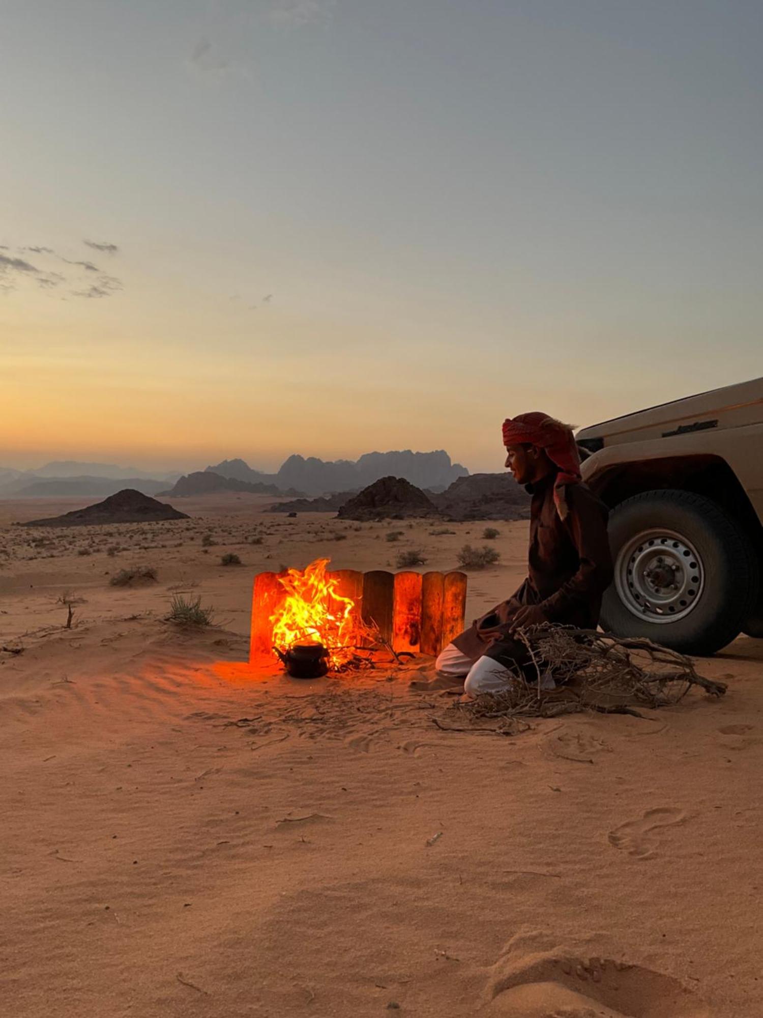 Wadi Rum Bedouin Heart Camp Bagian luar foto