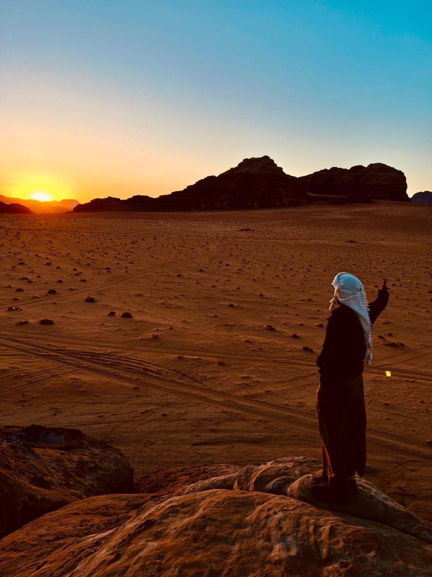 Wadi Rum Bedouin Heart Camp Bagian luar foto