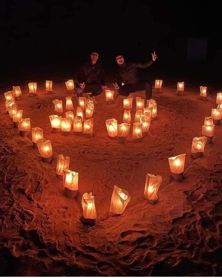 Wadi Rum Bedouin Heart Camp Bagian luar foto